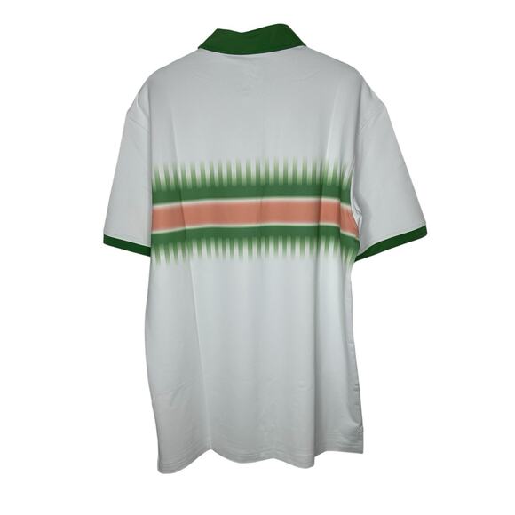 NWOT Bogey Boys Mens Gradient Stripe Polo Small Golf Athletic Macklemore - Picture 9 of 14